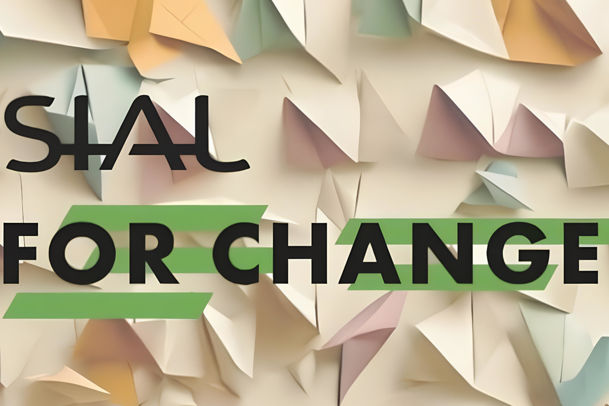 Logo SIAL Paris: innovazione agroalimentare e transizione sostenibile. SIAL For Change.