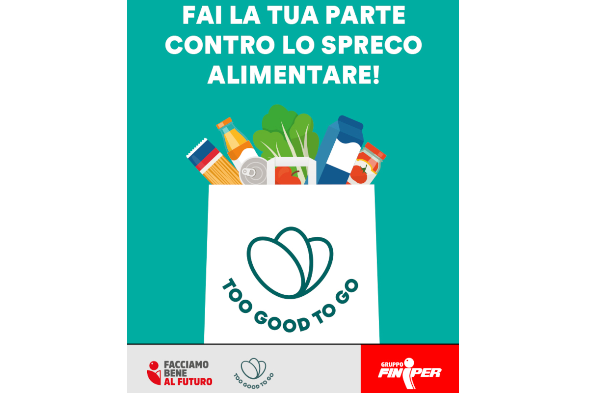 Finiper Canova estende la partnership con Too Good To Go