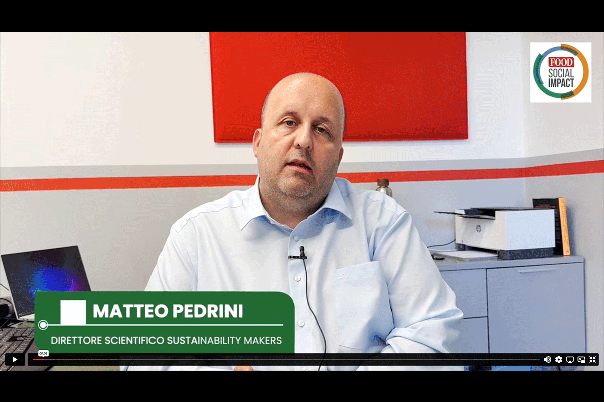 Matteo Pedrini, Sustainability Makers. Food sostenibile: costi nascosti e sfide di mercato.