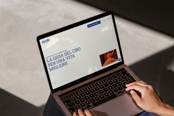 Sostenibilità, nuova veste digitale per il rapporto 2024 di Barilla