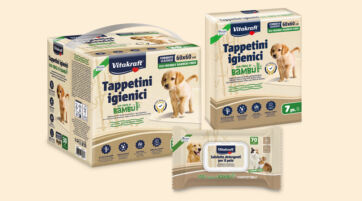 Tappetini igienici e salviette in bambù per animali. Eco-friendly, assorbenti e compostabili.