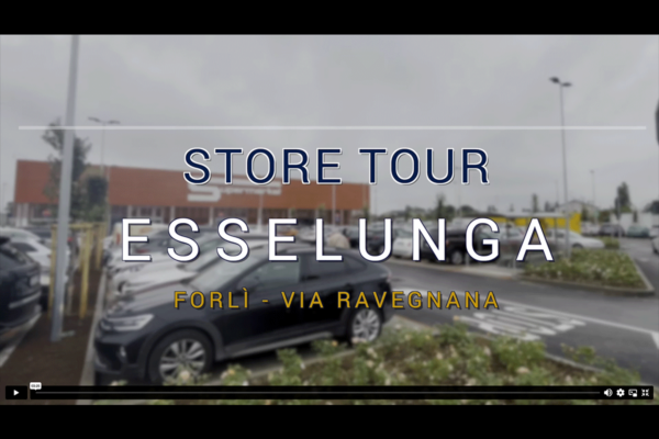 Esselunga Forlì: Store Tour del nuovo supermercato. Parcheggio e ingresso Esselunga Via Ravegnana.