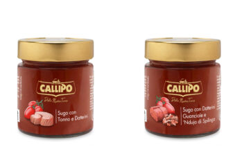 Sughi pronti Callipo: tonno e datterini, guanciale e 'nduja. Nuovi sughi artigianali calabresi.