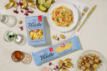 Pasta Voiello: Il Paccariello Capriccioso e Lo Spaghettone Innamorato. Ricetta con pasta.