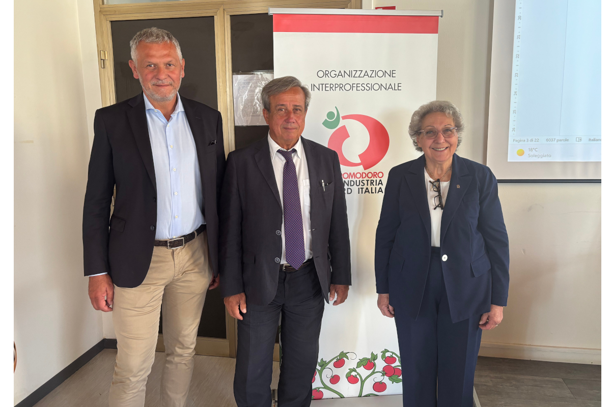 Alessandro Piva, Giuseppe Romanini e Bruna Saviotti per pomodoro da industria Nord Italia.
