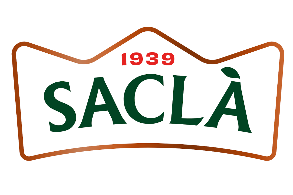 Logo Saclà. Il marchio storico di specialità alimentari italiane dal 1939.