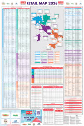 Retail Map 2026 Italia: infografica dettagliata con dati, tabelle e mappe regionali del settore GDO e retail italiano.