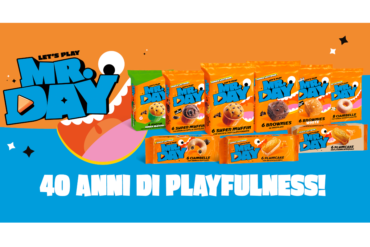 Mr.Day, Vicenzi, rebranding 2026, merendine
