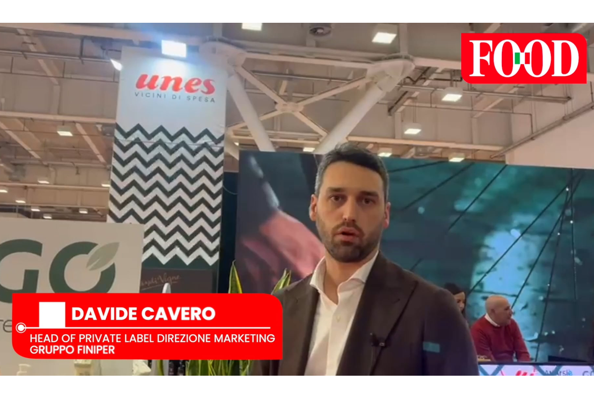 Davide Cavero (Finiper) a Marca 2026. Head of Private Label e Direzione Marketing. Fiera Bologna.