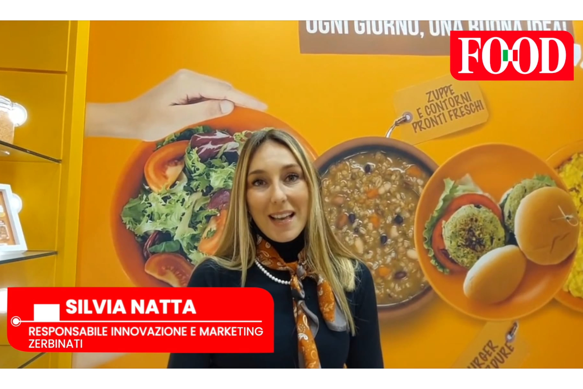 Silvia Natta (Zerbinati) a Marca 2026 con zuppe, contorni freschi e burger. Innovazione e sostenibilità nel food.