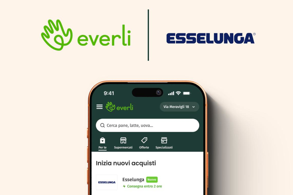 App Everli per spesa online Esselunga. Consegna a domicilio rapida.