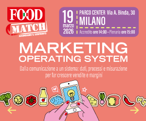 Banner Food Match 2026: Marketing, food e innovazione a Milano. Scopri come far crescere le vendite.