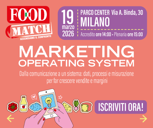 Pop-Up Food Match 2026 Milano: marketing e sistema operativo per far crescere vendite. Iscriviti ora!