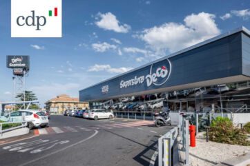 Superstore Decò Gruppo Arena. Investimenti logistici e retail CDP.