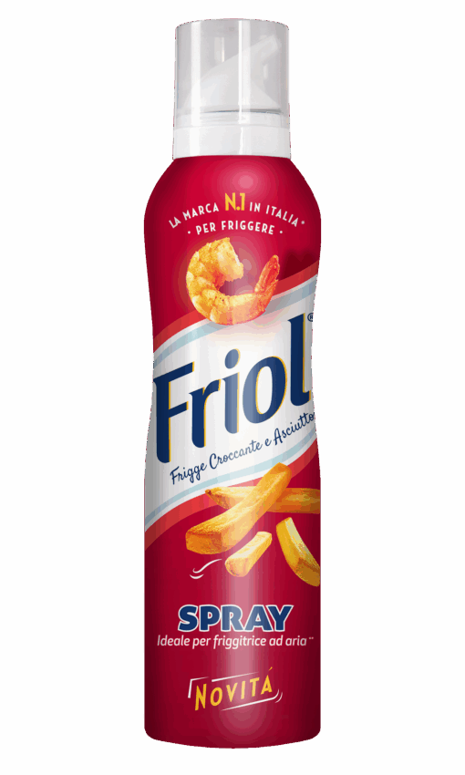 Friol Spray, olio per friggere. Miglior Prodotto 2026: vincitore nella categoria oli da cucina.