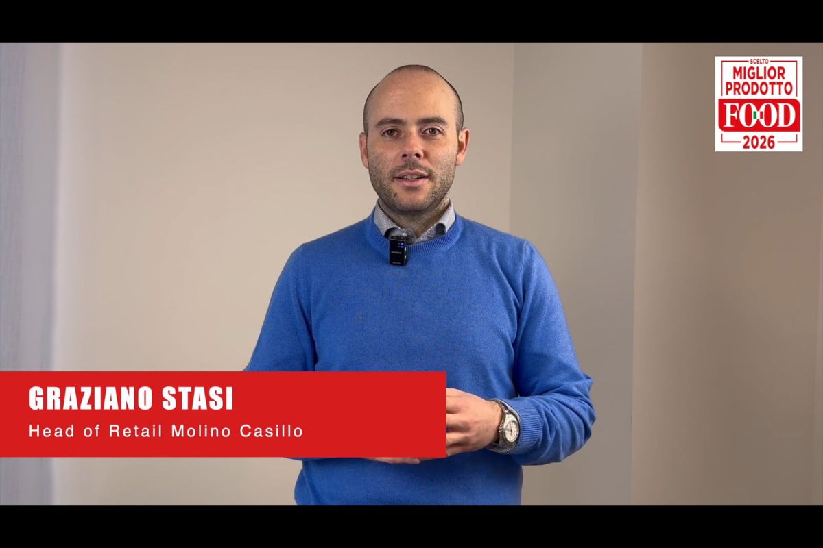 Graziano Stasi, Molino Casillo, economia circolare e nutrizione. Miglior Prodotto Food 2026.
