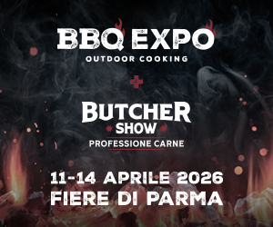 BBQ Expo e Butcher Show a Fiere di Parma, 11-14 Aprile 2026. Cucina all'aperto e professione carne.