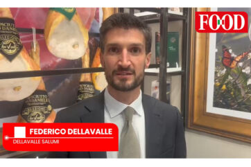 Federico Dellavalle Salumi a Tuttofood 2026. Prosciutti San Daniele La Valle.