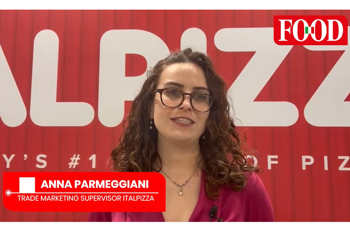 Anna Parmeggiani di Italpizza a Tuttofood 2026. Pizza premium e innovazione per l'export.