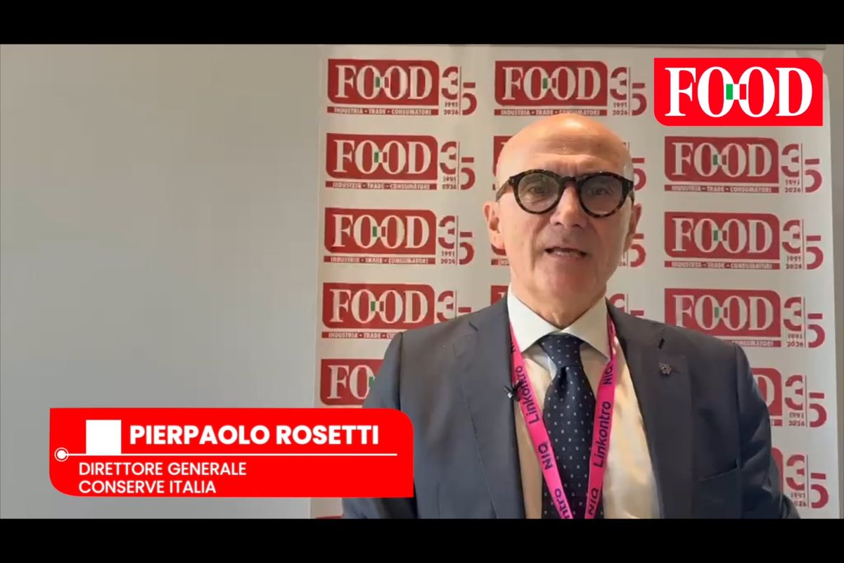 Pierpaolo Rosetti, Conserve Italia, a Linkontro. Innovazione e filiera alimentare.
