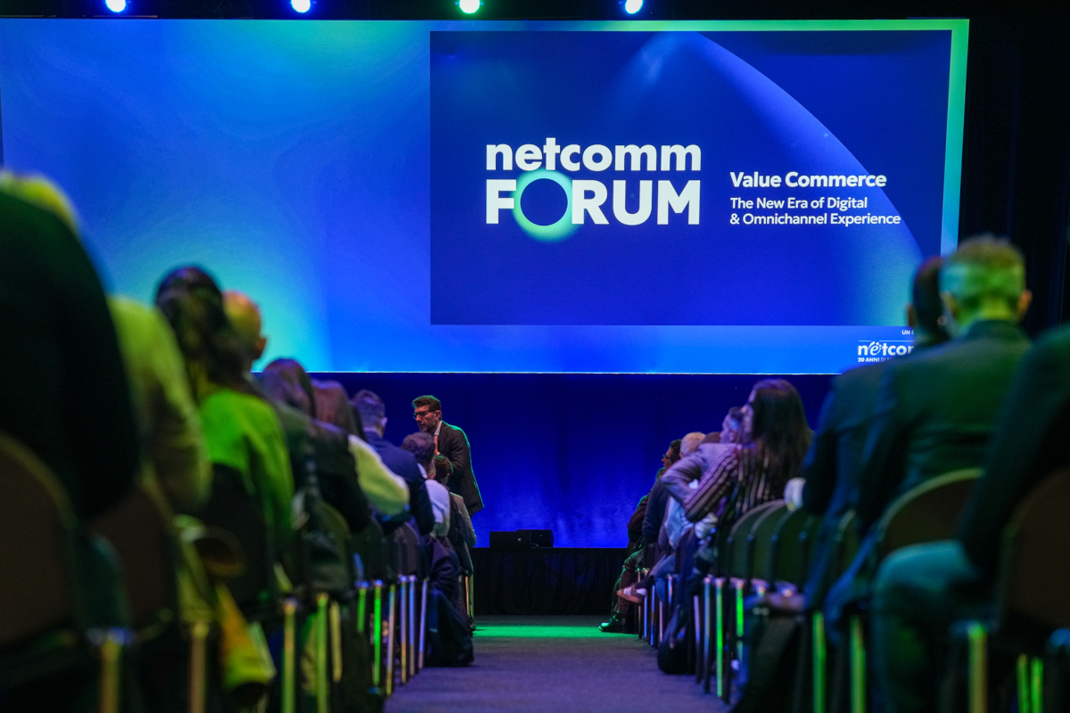 Netcomm Forum: platea e palco dell'evento eCommerce B2c. Value Commerce e digital experience.