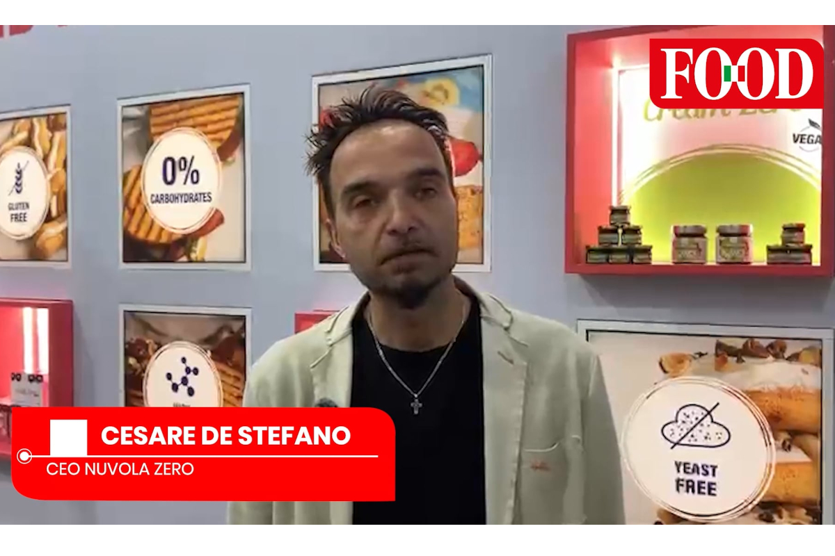 Cesare De Stefano, CEO Nuvola Zero, Tuttofood 2026. Prodotti senza glutine e lievito. #NuvolaZero #FreeFrom #Tuttofood