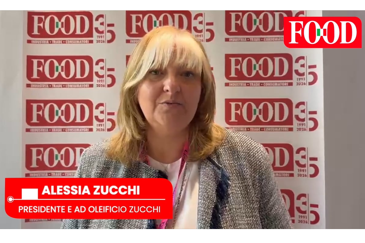 Alessia Zucchi, Presidente Oleificio Zucchi, parla di innovazione e personalizzazione nel largo consumo.