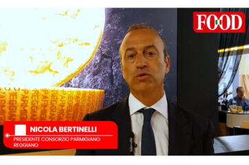 Nicola Bertinelli, Presidente Consorzio Parmigiano Reggiano a Tuttofood 2026. Formaggio DOP.