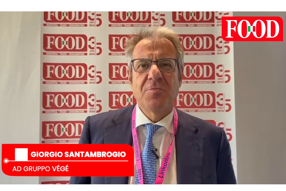 Giorgio Santambrogio, AD Gruppo VéGé, a Linkontro 2026. Intelligenza naturale e AI nel business food.