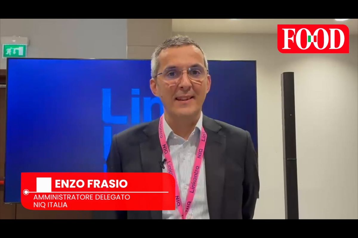 Linkontro 2024: Enzo Frasio, Amministratore Delegato NIQ Italia. Evento food, futuro e opportunità.