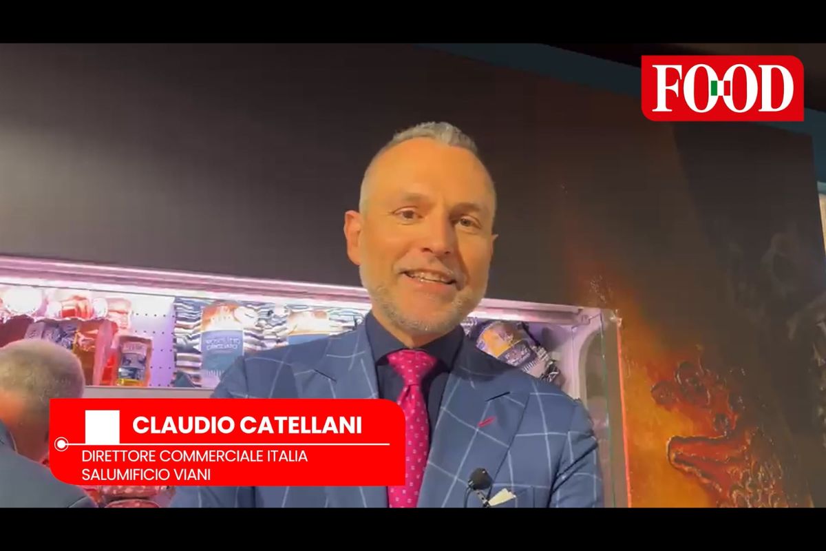Claudio Catellani, Salumificio Viani. Direttore commerciale Italia a Tuttofood, salumi toscani.