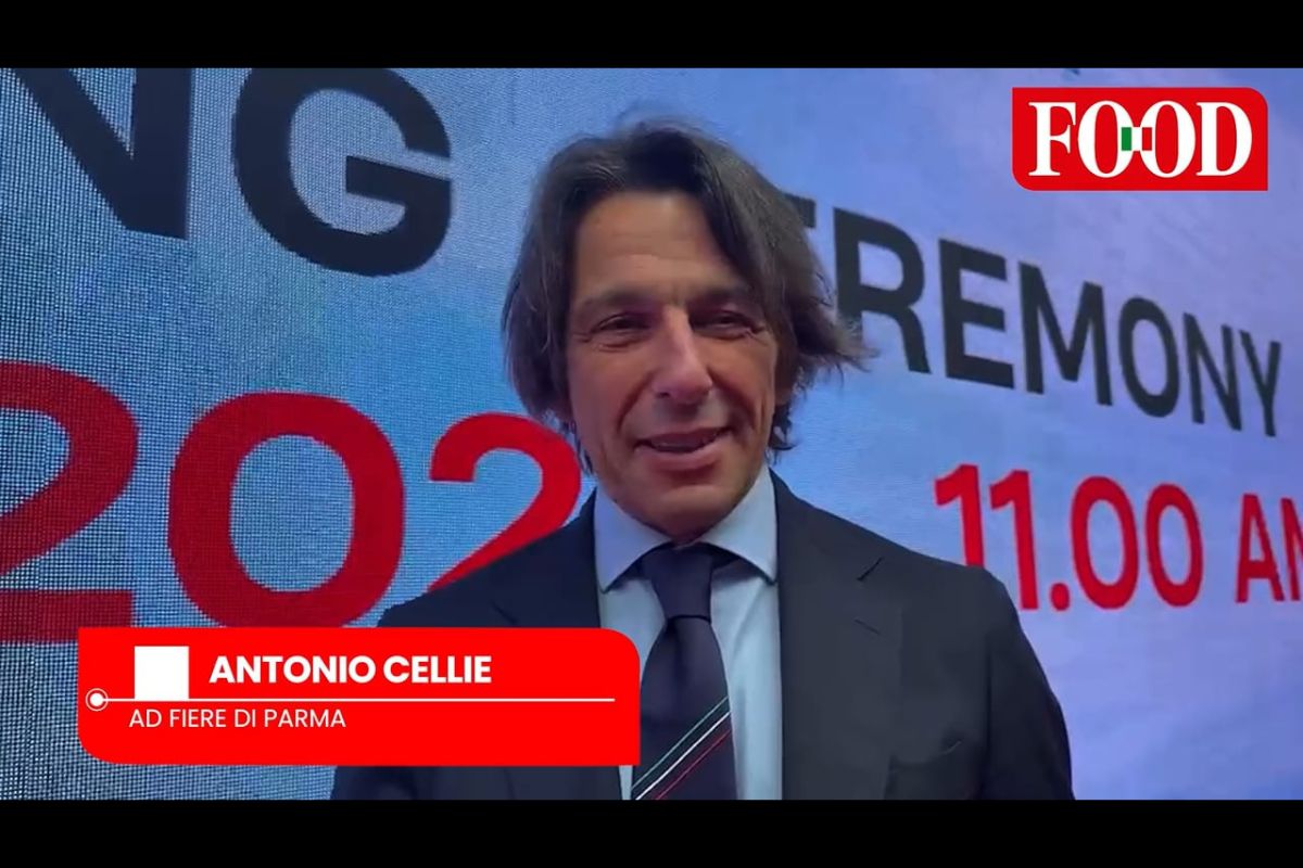 Antonio Cellie a Tuttofood 2026. Analisi del futuro del cibo e delle fiere alimentari.