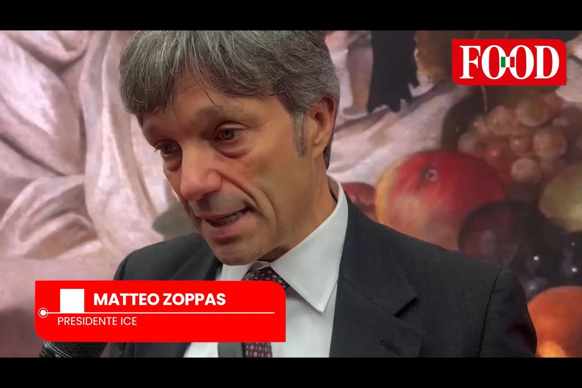 Matteo Zoppas, Presidente ICE, a Tuttofood. Fiera agroalimentare italiana, prodotti tipici e novità food.