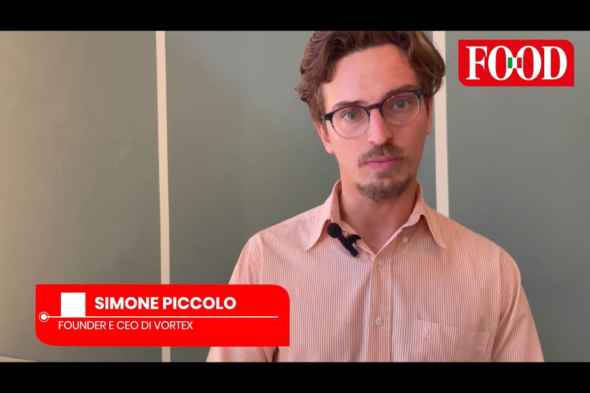 Simone Piccolo, Founder e CEO di Vortex, parla del modello di economia circolare per le aziende del settore food.