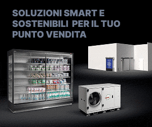 Banner Arneg: soluzioni smart e sostenibili per la refrigerazione commerciale, banchi frigo e centrali frigorifere.