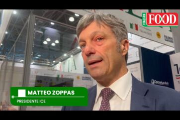 Matteo Zoppas, Presidente ICE, in un evento dedicato al Made in Italy e all'eccellenza del food italiano a New York.