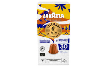 Confezione da 30 capsule Lavazza ¡Tierra! Bio-Organic per Ecuador, edizione speciale in collaborazione con Esselunga.