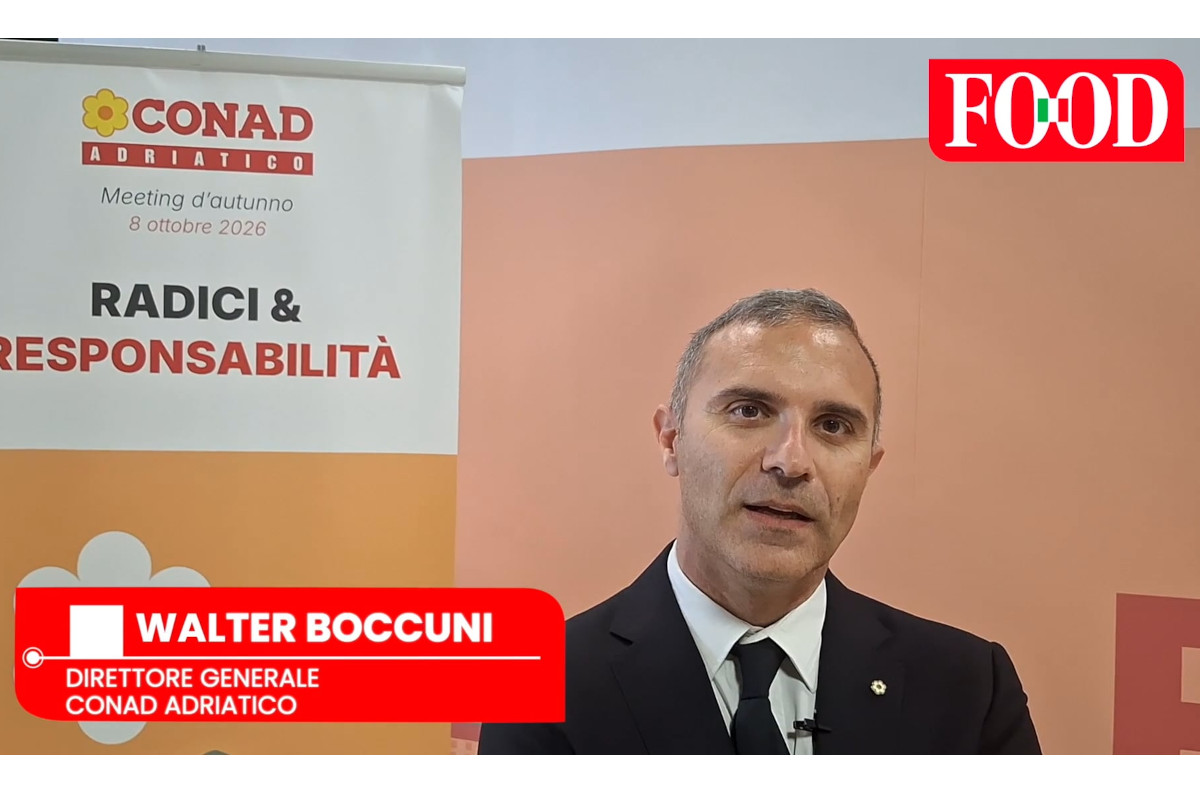 Walter Boccuni, direttore generale Conad Adriatico, al meeting autunnale su multicanalità e capitale umano.