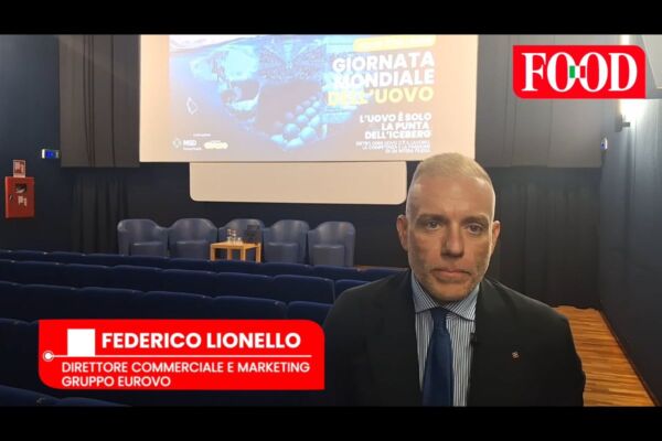 Federico Lionello, direttore commerciale e marketing Gruppo Eurovo, alla Giornata Mondiale dell'Uovo sulla filiera delle uova