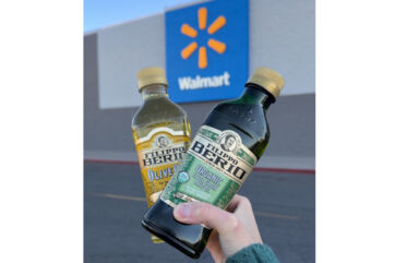 Filippo Berio organic extra virgin olive oil at Walmart. Cooking oil for salad and other recipes.