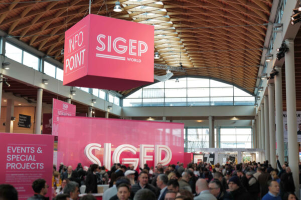 Sigep World 2026 at Rimini Expo Centre. Crowd at the international trade show.