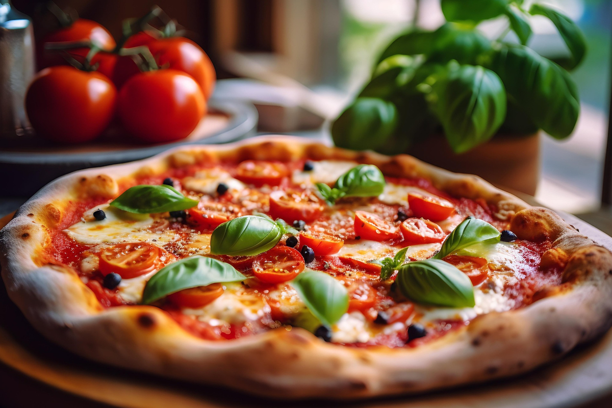 Margherita pizza