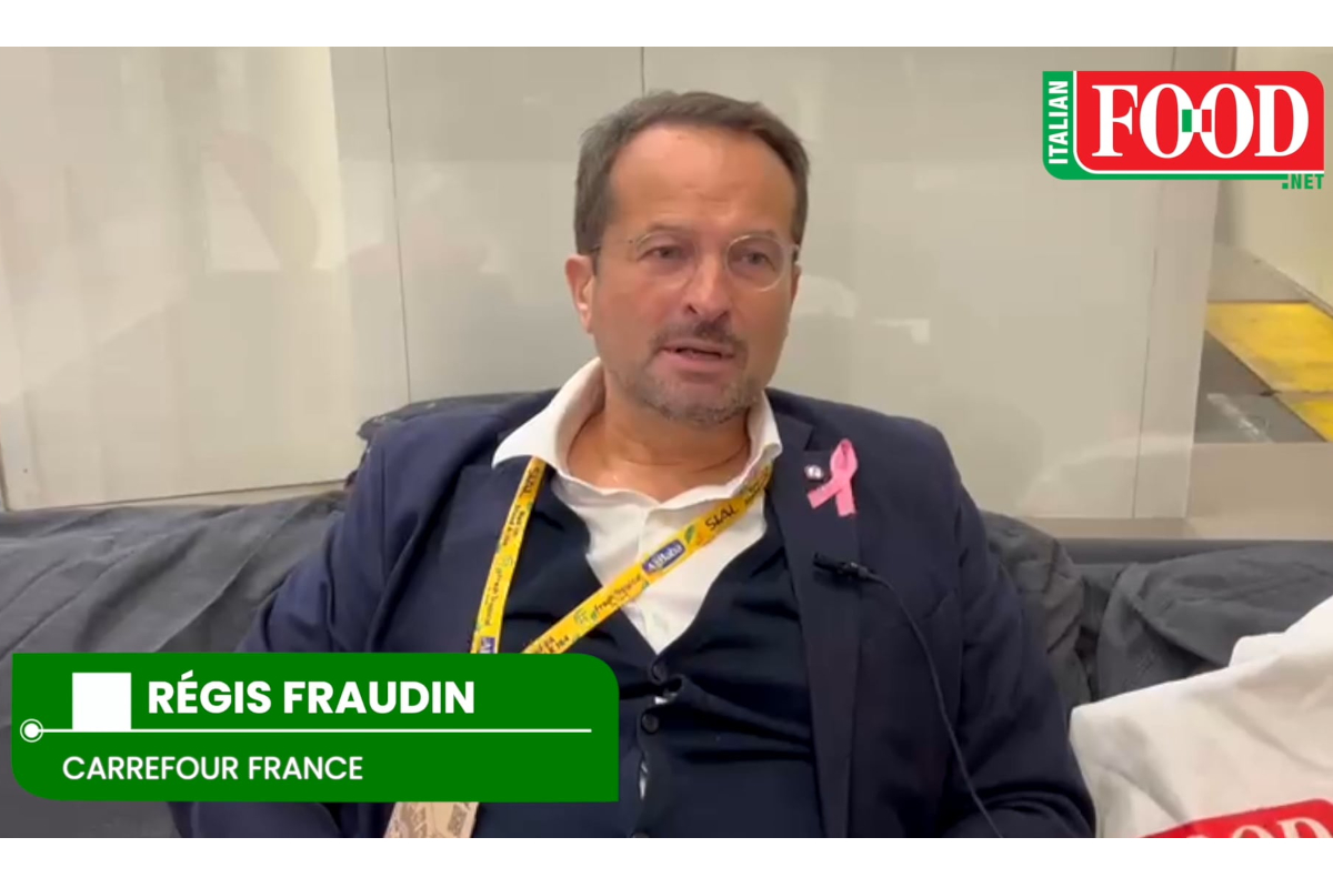Régis Fraudin, Carrefour France, speaks at SIAL Paris 2026 about innovation and affordability.