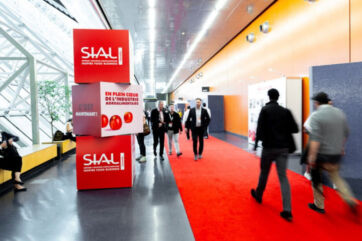 SIAL Canada 2027 Toronto trade show with Italy Country of Honour, red carpet and SIAL branded towers.
