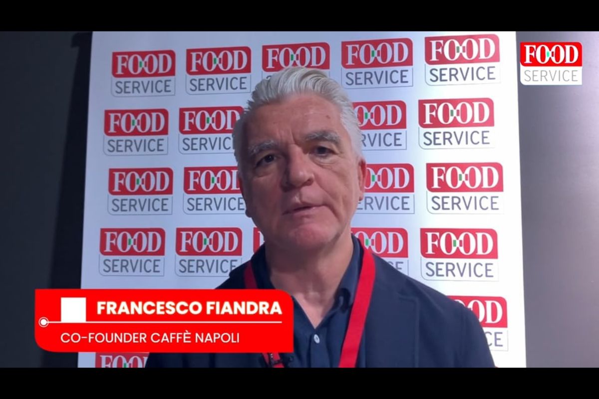 Francesco Fiandra, co-founder Caffè Napoli, al Food Service Forum.