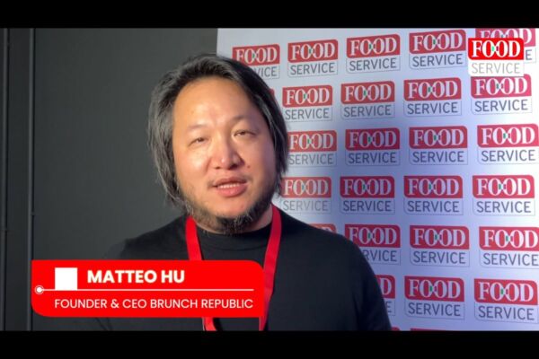 Matteo Hu, CEO Brunch Republic al Food Service Forum 2025. Format brunch.