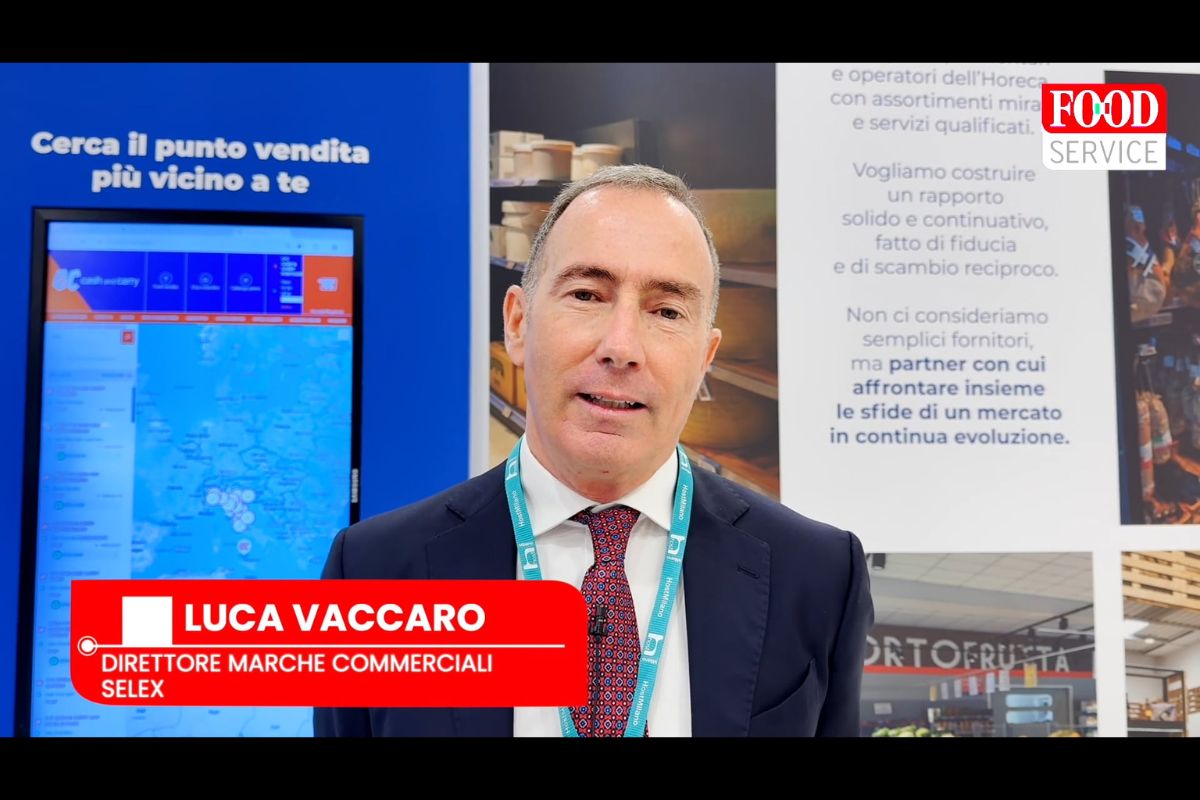 Luca Vaccaro, Selex Marche Commerciali, horeca e private label.
