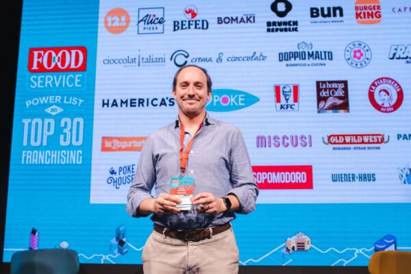 Food Service Powerlist: Top 30 Franchising. Persona premiata nel settore food franchising.