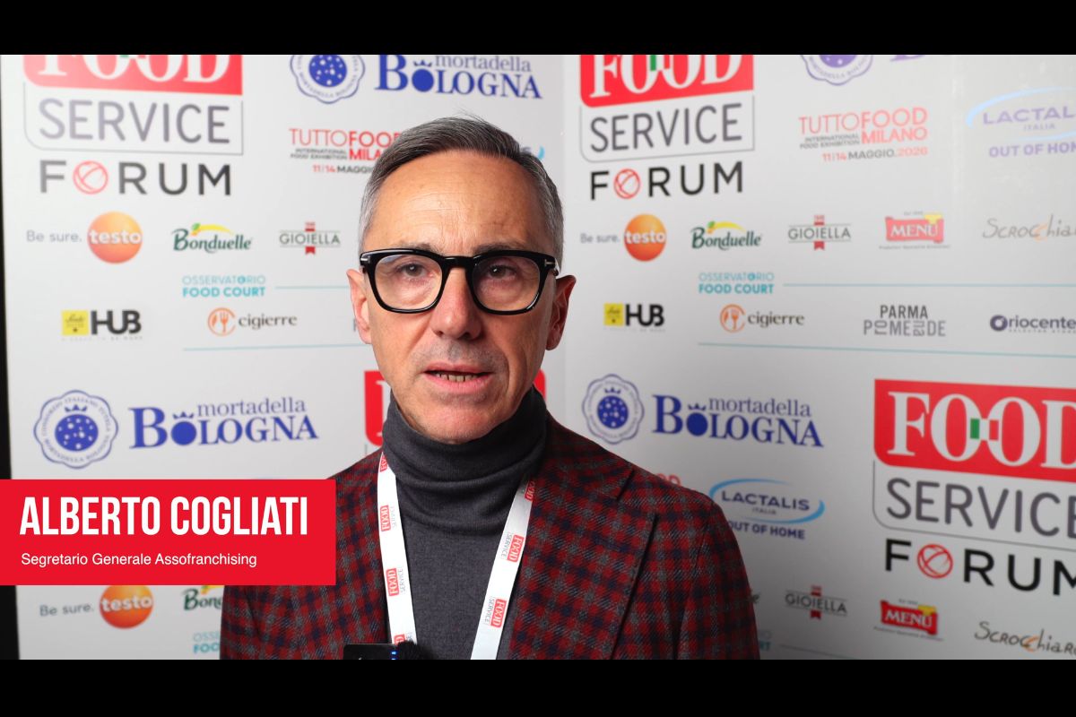 Alberto Cogliati, Assofranchising al Food Service Forum 2025. Mercato food solido.