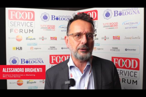 Alessandro Brighenti di BELL Food Service al Food Service Forum. Supporto cucine professionali.